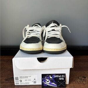 🔖Jordan 1 Low Jade Smoke